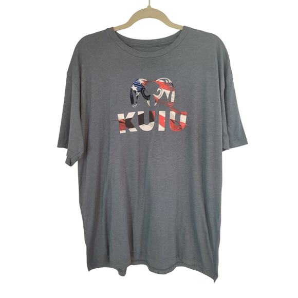 KUIU Men's Graphic Tshirt Size 2x Short Sleeve Hunting Logo Performance Spellout - Picture 1 of 11